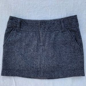 Mid Rise Grey American Eagle Mini Skirt US 2